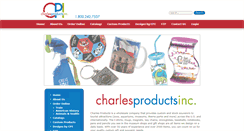 Desktop Screenshot of charlesproducts.com